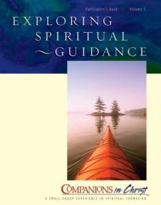 Exploring Spiritual Guidance, Participant’s Book, Vol. 5